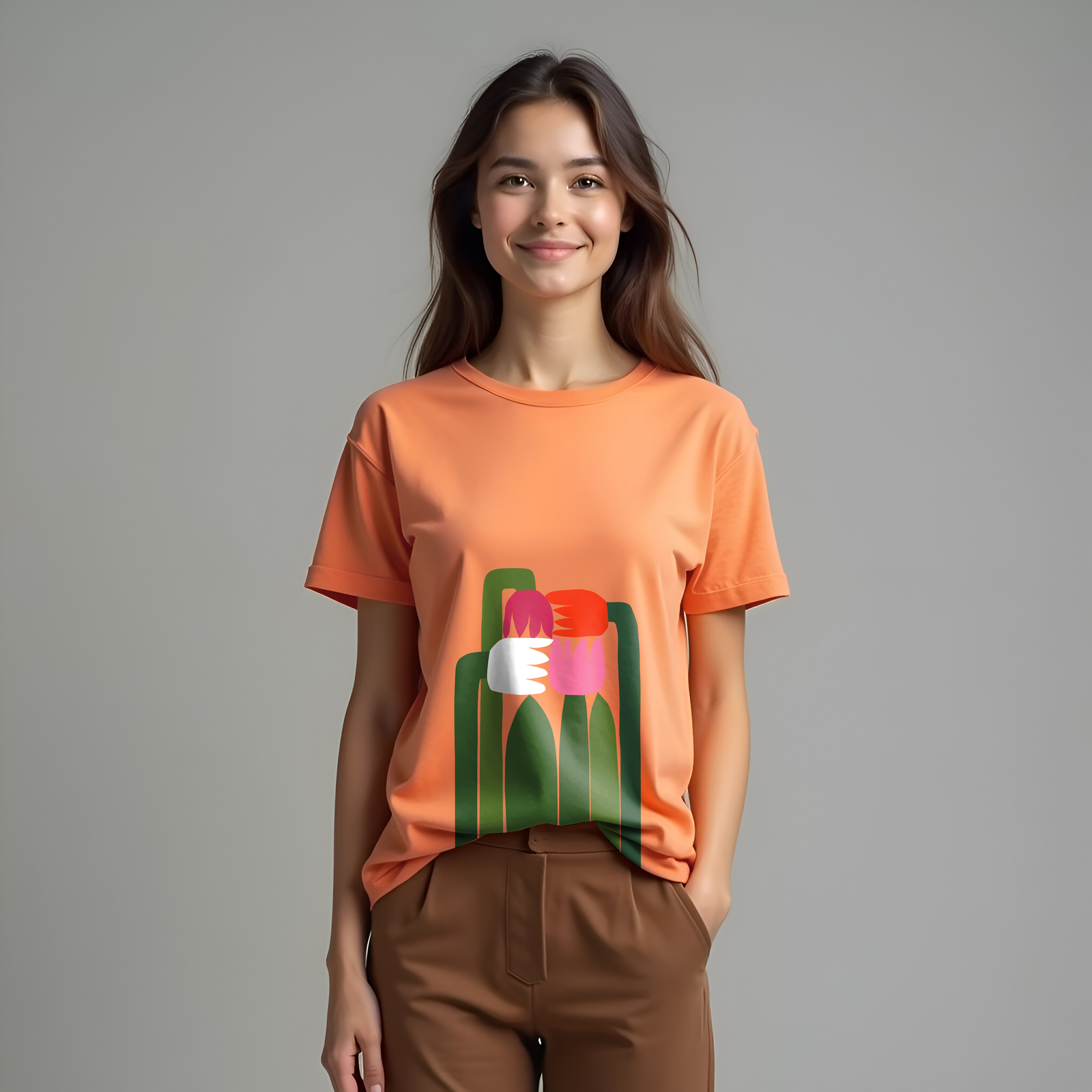 Women M Light Orenge 67