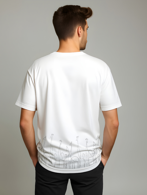 Mens Back M White Over 73